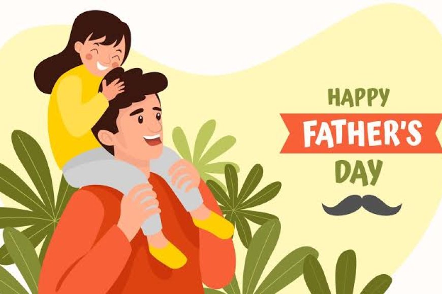 Happy Father's Day Image for girls